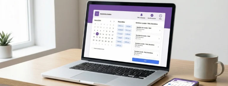 Sistema de reservas online en Rubí para reducir cancelaciones y mejorar la organización del negocio